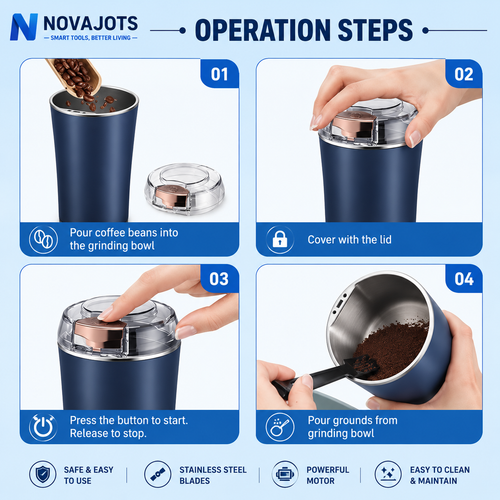 Multifunctional Electric Coffee Grinder