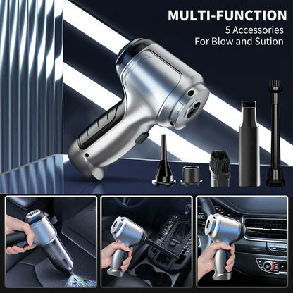 BEST SELLER 3 in 1 Mopping Vacuum Blower with Mini Dust Buster USB Portable Vacuum Cleaner Dry and Wet